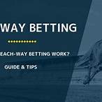 how to bet on horse racing each way
